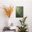 Vibrant Dragonfly Perch Contemporary Dragonfly Wall Art Print 1 Piece Wrapped Canvas Wall Art-71395190