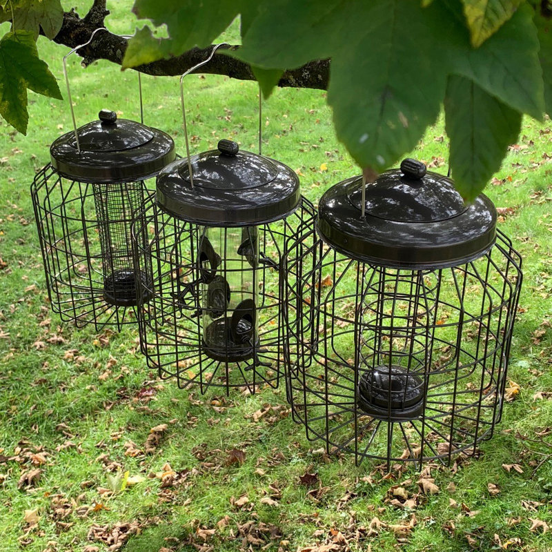 Labastide Metal Hanging Tube Bird Feeder