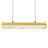 Integrated LED 60" Brass Modern Chandelier with Handmade Textured Glass for Dining Room Foyer Bedroom Living Room-94314896