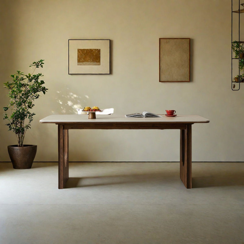 Table de salle à manger Nordic, H 29,5 po x L 55,1 po x l 31,5 po