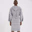 Genova Cotton Gender Neutral Mid-Calf Bathrobe with Pockets and Hood-1437022975