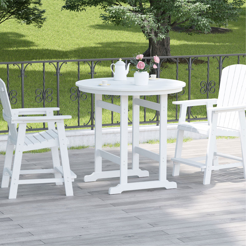 Fauteuil de patio Hips avec accoudoirs, de 2, de couleur blanche, pour la cour de la piscine, et facile à nettoyer, 2 pièces confortables -