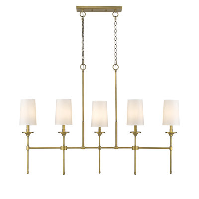 Kinley 5 - Light Dimmable Linear Chandelier