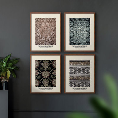 «William Morris XXVI», 4 pièces sur papier