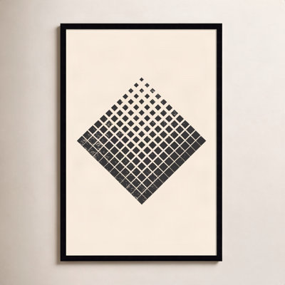 Minimal Halftone Shapes No. 3 Print