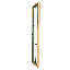 Ancle Metal Rectangle Mirror