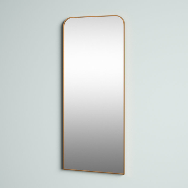 Essence Full Length Mirror, Gold, 35" x 36"