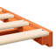 Floor Bed Frame Solid Pine Wood-304958902-304958901