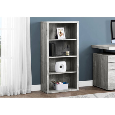 Bibliothèque de bureau grise 48 "H