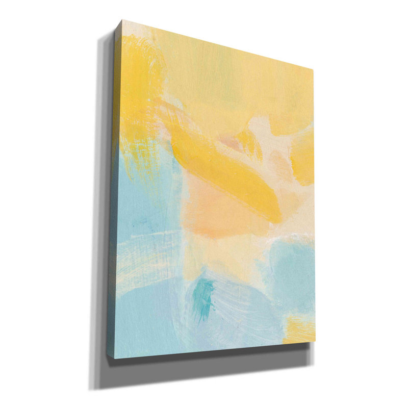 «Minted» par Christina Long, art mural sur toile, H 54 po x l 40 po x P 1,5 po