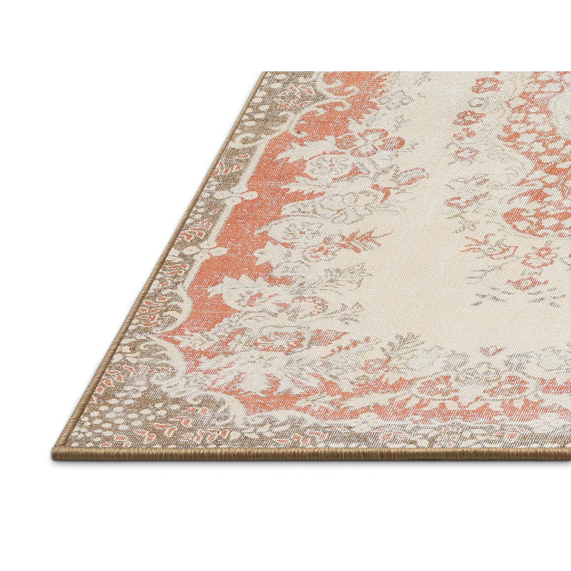 Oriental Indoor Rug, Rectangle 5' x 7'