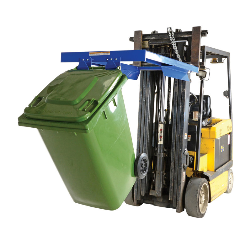 Steel Open Kitchen Trash Can - 59.91 Gallons