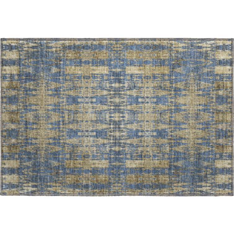 Premium Machine Washable Cerrito AMF580 Blue