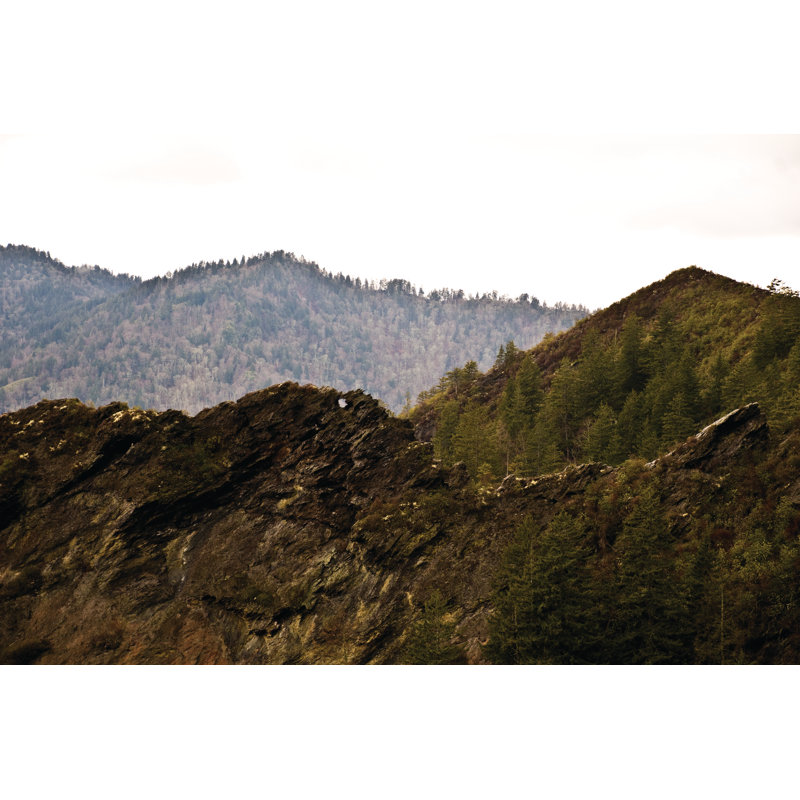 Mountains 1 Piece Wrapped Canvas Wall Art, 30cm H x 46cm W x 3.8cm D