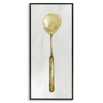  Stupell Industries Rustic Kitchen Utensil Framed Giclee Art by Nan