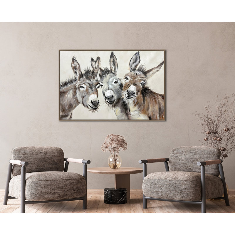 Three Amigos Canvas Wall Art