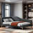 Upholstered Daybed With Headboard And Armrest-658167716-658167717