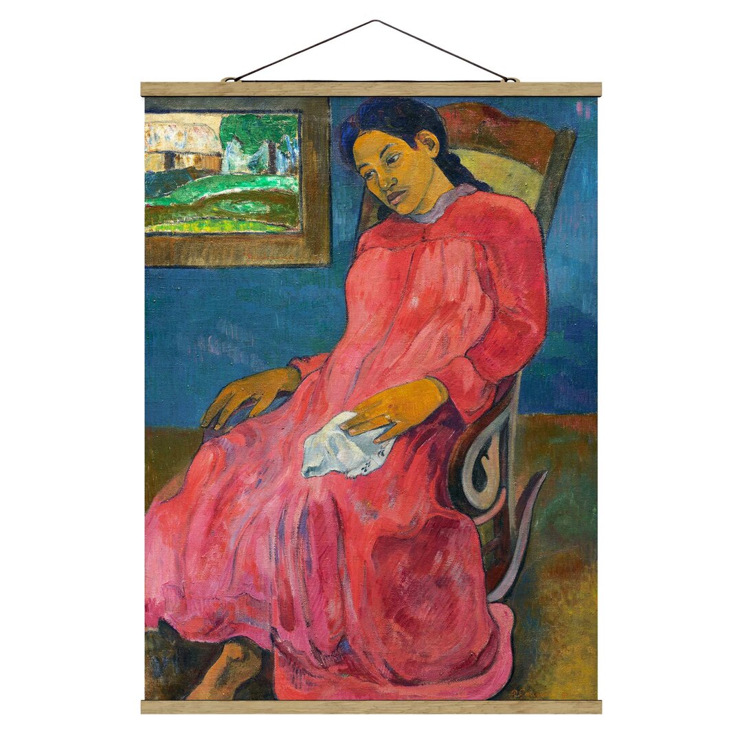 Stoffbild Melancholy von Paul Gauguin