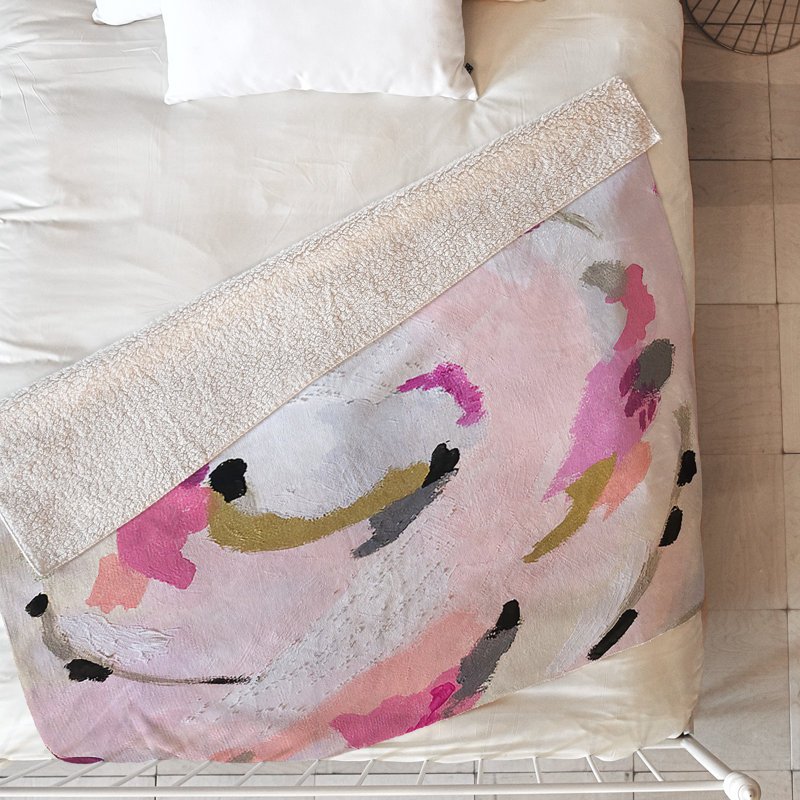 Laura Fedorowicz Throw Blanket, 80" L x 60" W