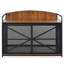 Meuble de rangement robuste pour chien de taille moyenne de 42,8 po GO, table de bout intérieure pour chenil en bois Farmhouse-1754244868