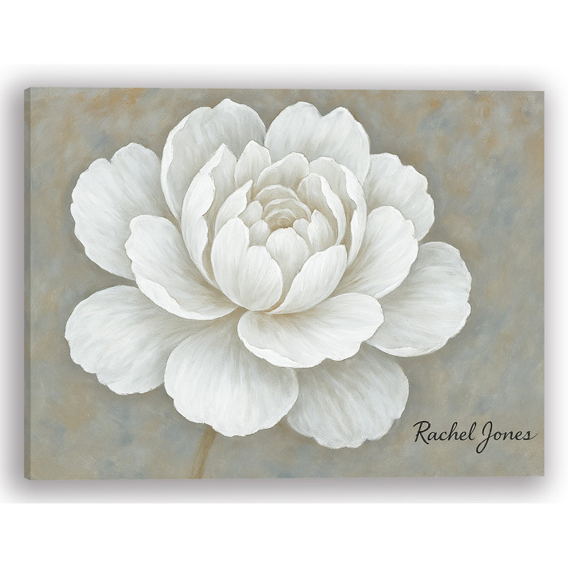 Graceful Bloom I - Wrapped Canvas Print, 30" H x 40" W