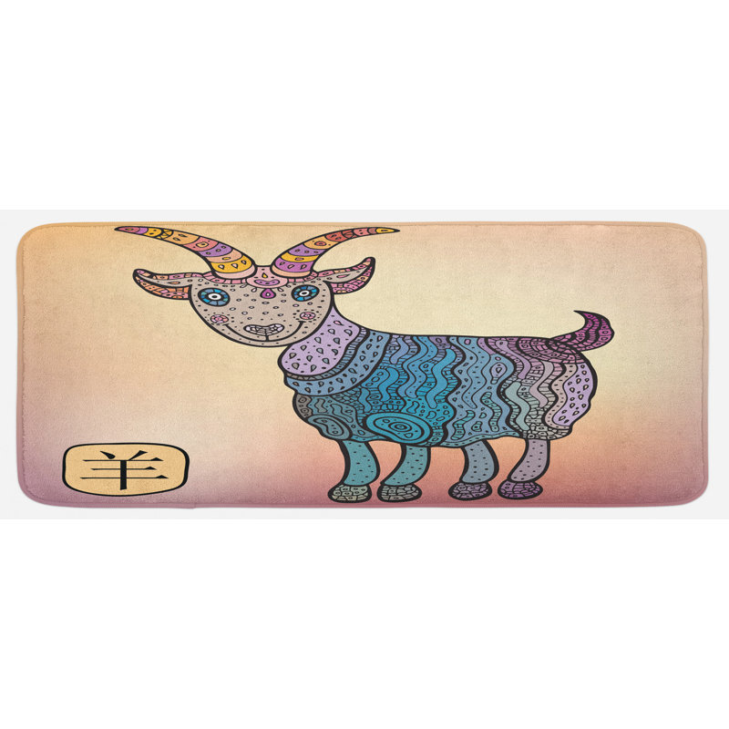 Tapis de cuisine Goat