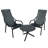 2 - Person Patio Dining Set with Round Table-286072231