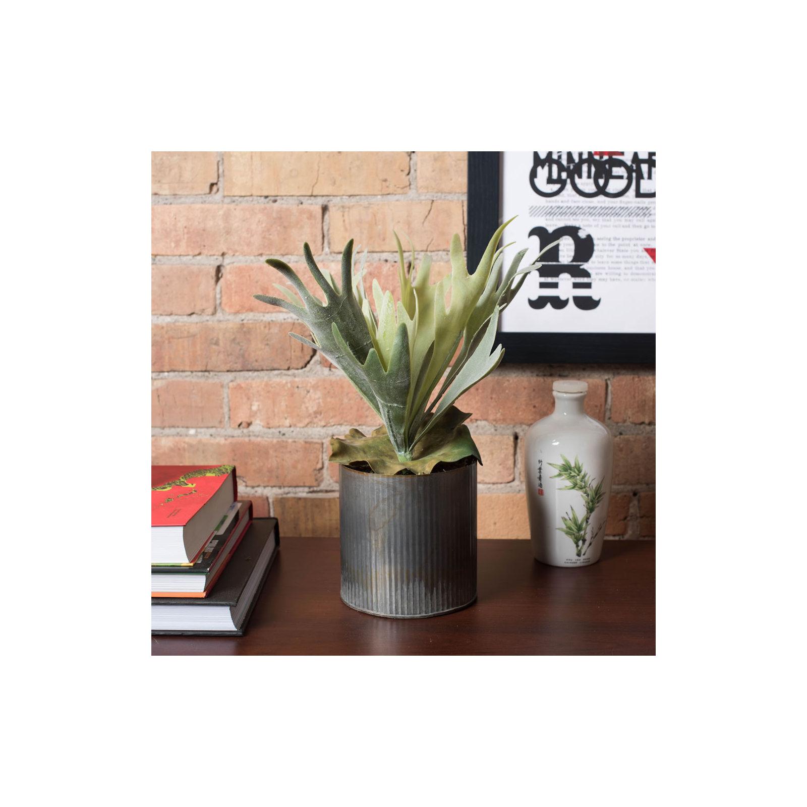 13'' Faux Fern Plant