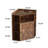 Hendrikka Corner Storage Shelf with USB Ports-1537075784
