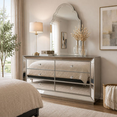 Commode double 6 tiroirs Aird