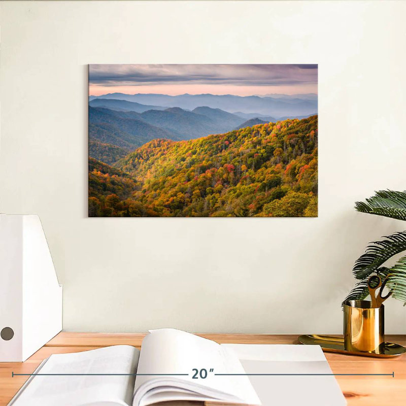 Forêt du parc national du Tennessee, H 8 po x l 12 po