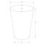 Table d'appoint, tambour, table d'appoint, table de bout, métal chromé, contemporain-1067874563