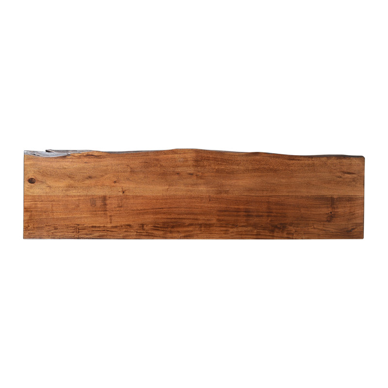 Chestnut Acacia Live Edge 72'' Counter-Height Dining Table