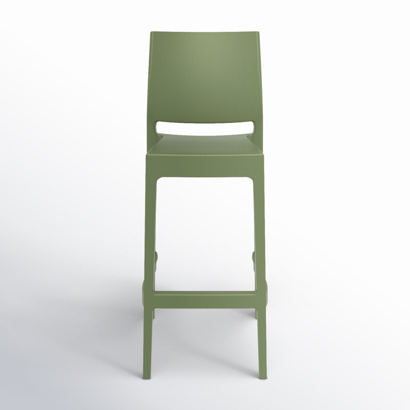 Tabouret de bar Adrienne, Vert olive, 25.5"