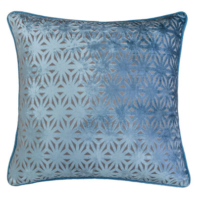Damask Velvet Reversible Throw Pillow