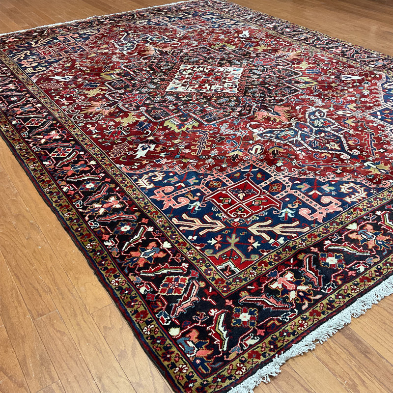 HERAT ORIENTAL Handmade Heriz Wool Rug