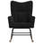 Khennedi Rocking Chair Velvet-1609273468