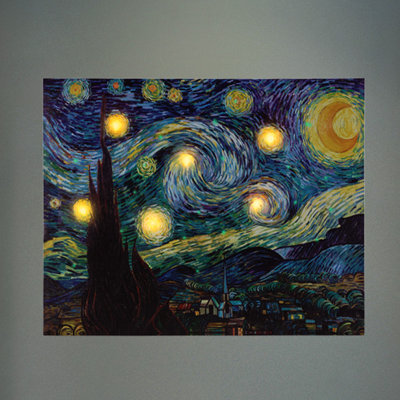 " Starry Night " by Vincent Van Gogh Oil Print