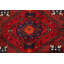Tapis décoratif en laine de conception unique en laine noué à la main de conception unique 3 pi 4 po x 4 pi 9 po Cadha