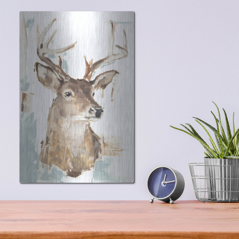 «Modern Deer Mount I» par Ethan Harper, H 16 po x l 12 po