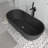 63'' X 31'' Freestanding Soaking Terrazzo Bathtub-106837571
