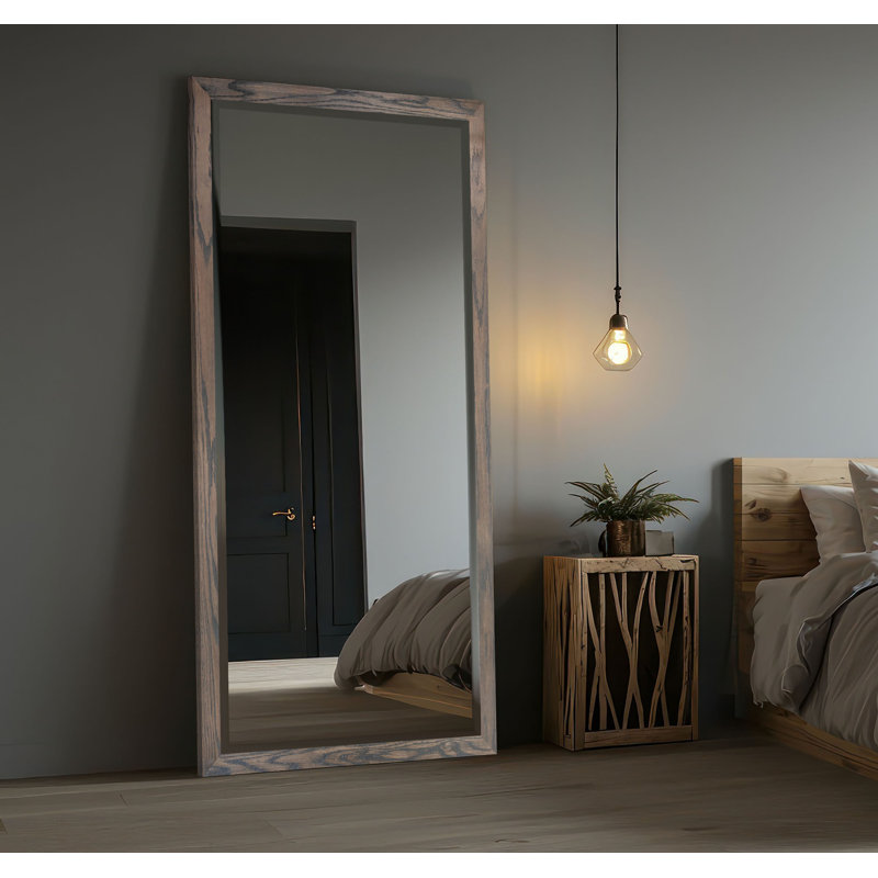  Miroir biseauté Ozark, Gris carbone