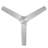 54" Mocha 3 - Blade Outdoor/Indoor Smart Propeller Ceiling Fan with Remote Control Included, Works With Google Assistant, Amazon Alexa, Samsung Smart Things-48461472-48461473