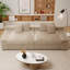 Canapé modulaire 118,1 po avec canapé en tissu de velours côtelé rembourré et modulaire, aucun assemblage requis, combinaison libre de 2 pièces pour le salon-446486757