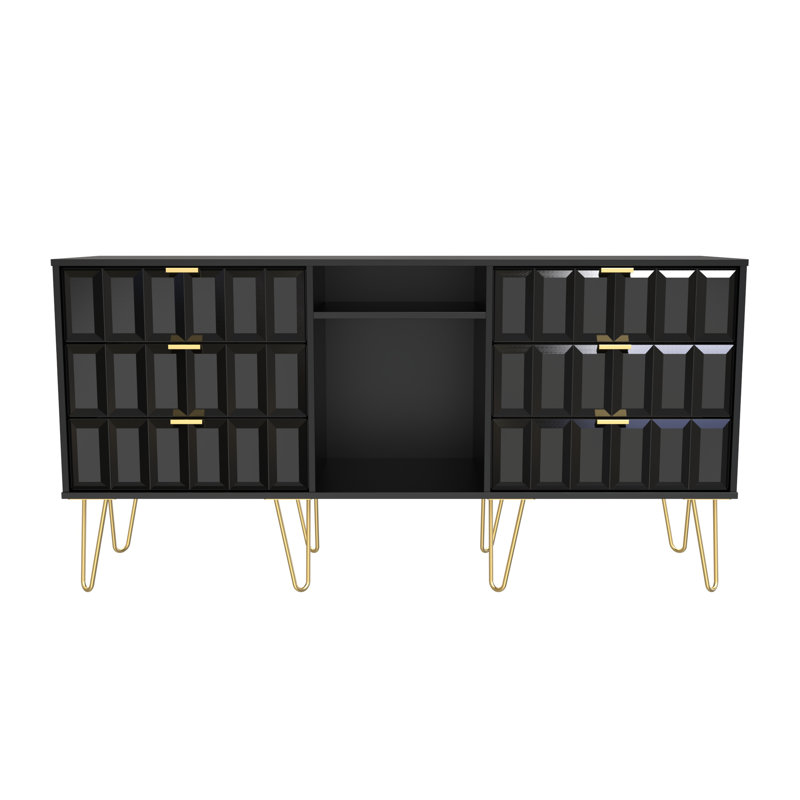 Alard 152cm Sideboard, Black