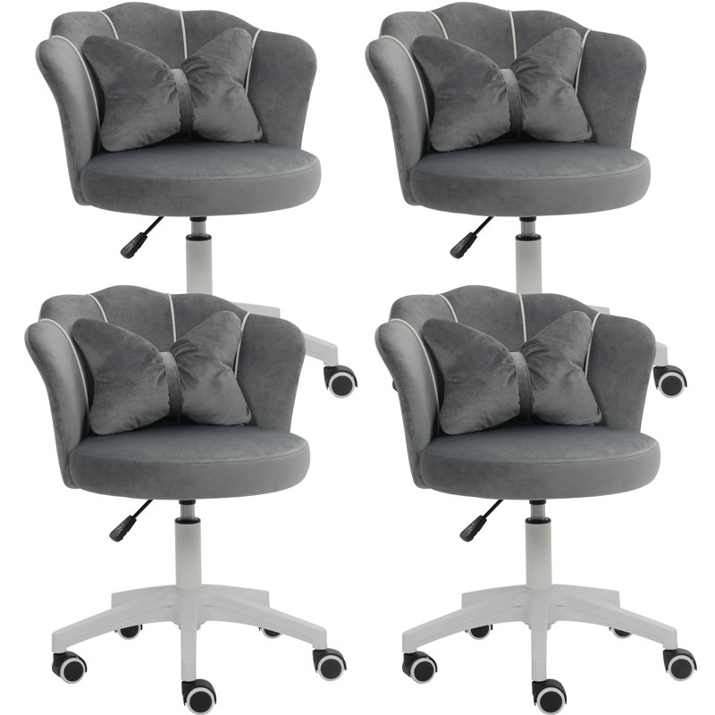 Chaise d'appoint Jeffry, Gris