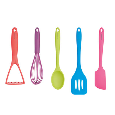 Colourworks Brights 5 Utensil Set