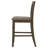 Maxine Brown Upholstered Counter Height Dining Side Chair (Set Of 2)