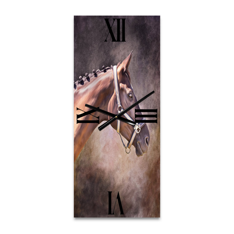 Horloge murale Portrait de cheval, Petit