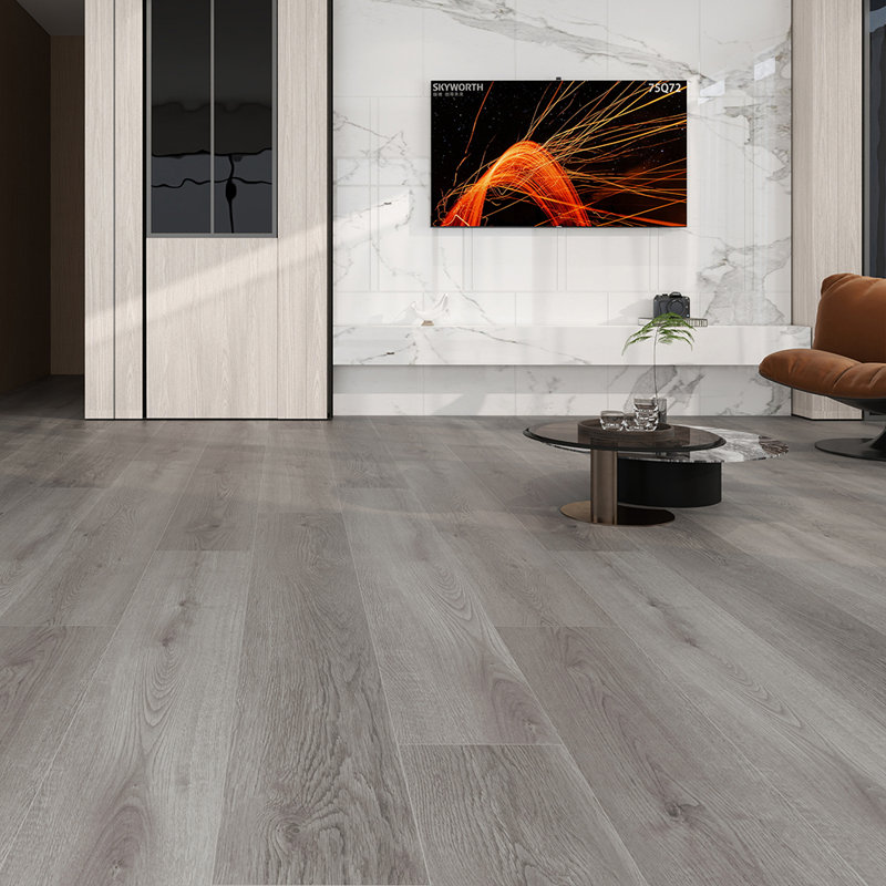 62.6" X 9"*8Mm Waterproof Rigid Core Luxury Vinyl Plank Flooring, Sharp Shadow